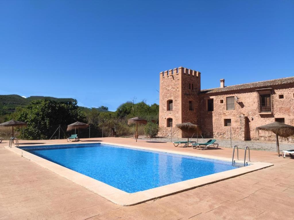 Masia De San Juan Casas Numero 3 Y 5, Con Piscina, Aire Acondicionado Y Vistas A La Montana Segorbe Extérieur photo